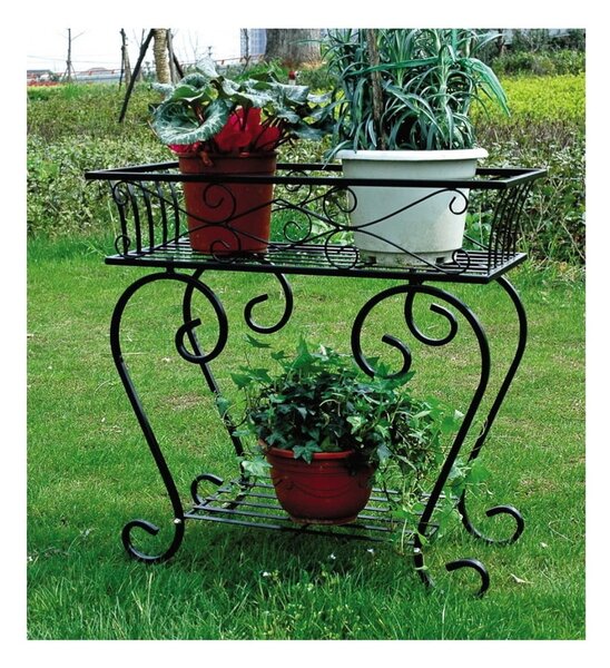 Supporto per fiori in acciaio (altezza totale 58 cm) – Garden Pleasure