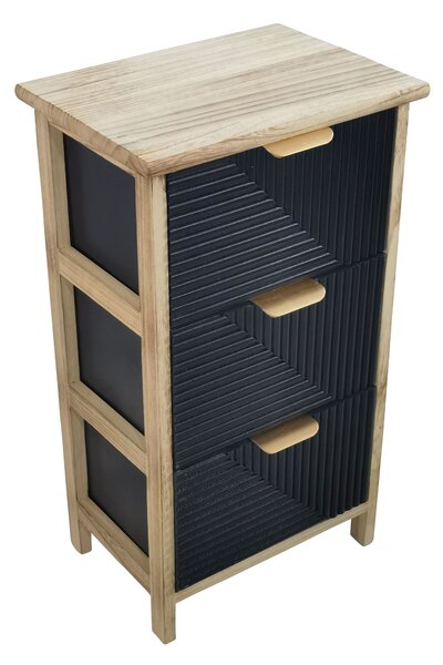 LEXIS - mobiletto in legno con cassetti