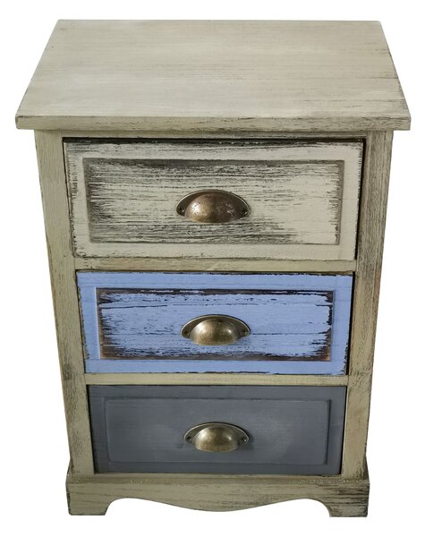 KEIRA - mobiletto in legno con cassetti
