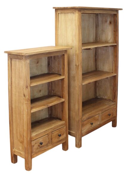 VILMA - set due librerie in legno di mogano