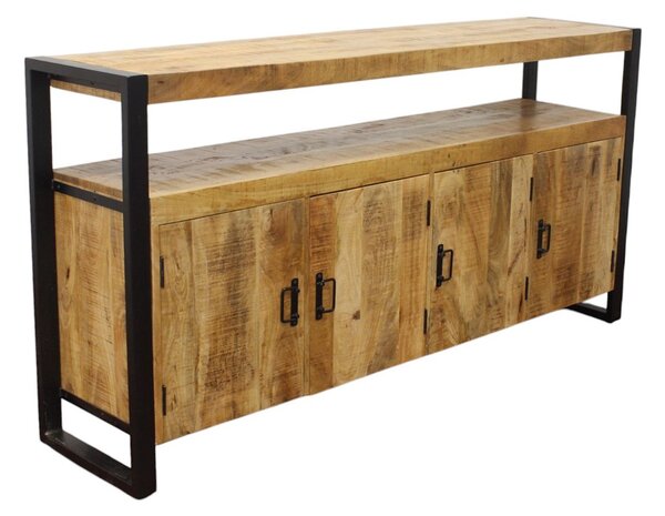 FOX - mobile in legno di mango con 4 ante