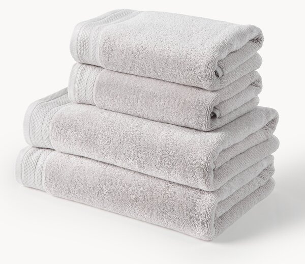 Set di asciugamani in cotone organico Premium, varie misure