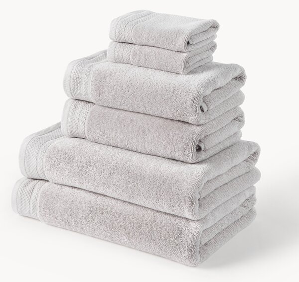 Set di asciugamani in cotone organico Premium, varie misure