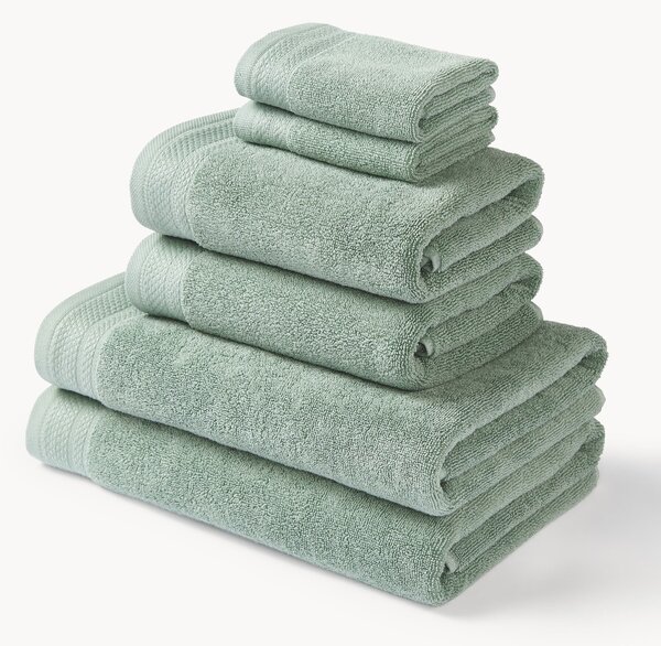 Set di asciugamani in cotone organico Premium, varie misure