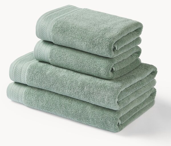 Set di asciugamani in cotone organico Premium, varie misure