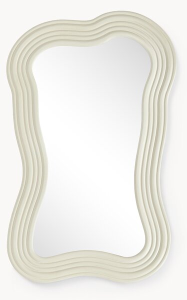 Specchio da parete con cornice ondulata Cosimo