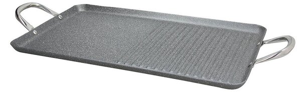Tognana Bistecchiera Antiaderente in Alluminio 48x30 cm colore Nero - Mythos