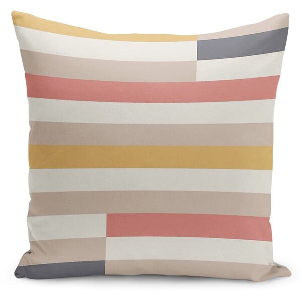 Federa decorativa 43x43 cm Rosy Bandas – Mila Home