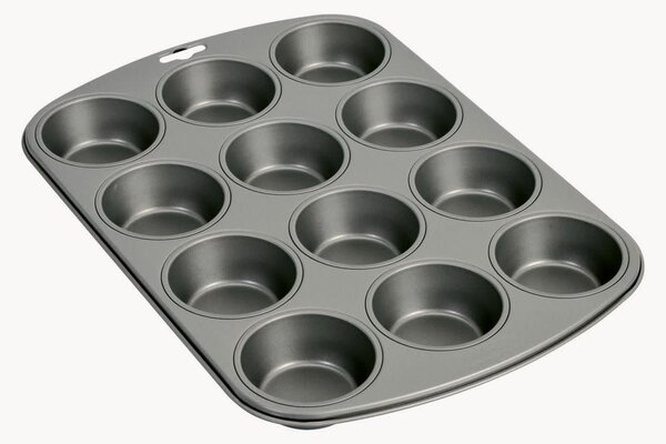 Stampo per muffin antiaderente per 12 muffin Gourmet