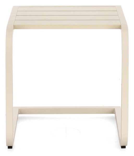 Tavolino da giardino in alluminio 40x40 cm Taylor – Bizzotto
