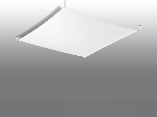 Lampada da Soffitto in Tessuto 6xG13 85W LUNA 4 Bianca