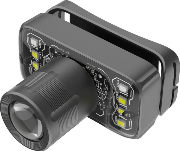 Lampada frontale ricaricabile dimmerabile a LED/2,1W/5V 500 mAh