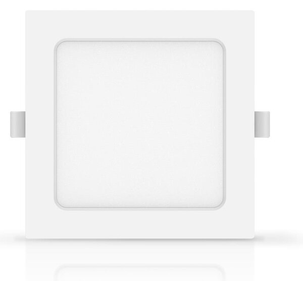 Aigostar - Faretto LED da incasso 9W, 230V, 4000K, 14,5 x 14,5 cm, bianco
