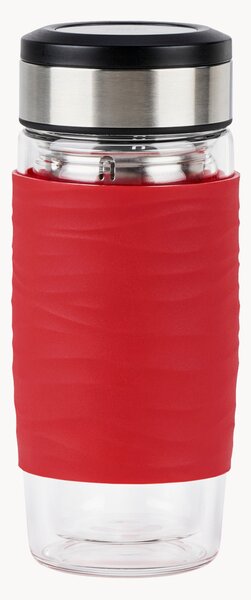 Tazza da tè in vetro con infusore Man, 400 ml