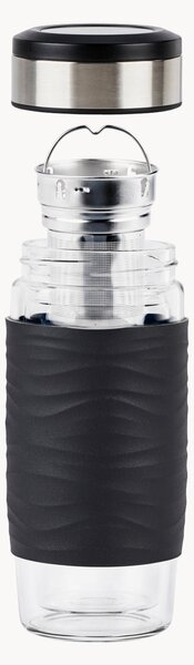 Tazza da tè in vetro con infusore Man, 400 ml
