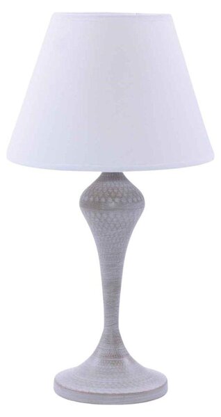 Lampada in metallo grigio, Ø25H46 cm