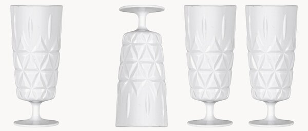 Set di 4 bicchieri da long drink Picnic Juni