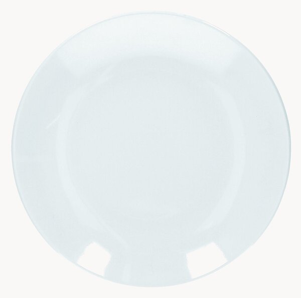 Set di 6 piatti da colazione Bianco