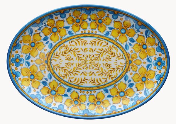 Set di 2 vassoi Narciso