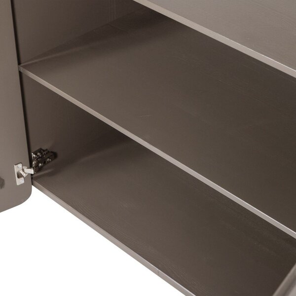 Credenza marrone in pino massiccio 200x85x45 cm Root – WOOOD