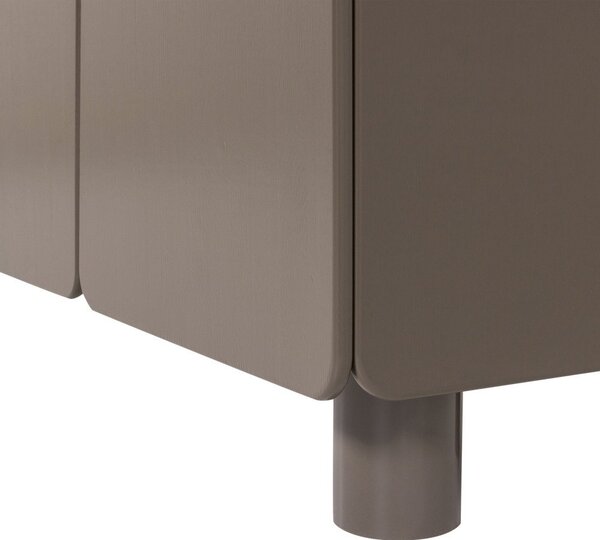 Credenza marrone in pino massiccio 200x85x45 cm Root – WOOOD
