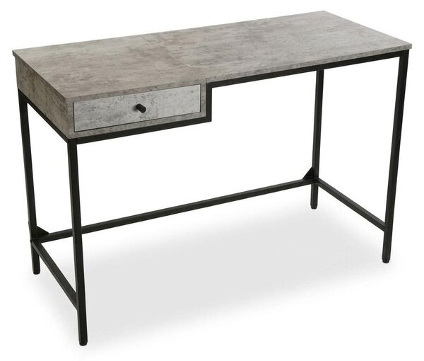 Scrivania Ufficio Moderna con Cassetto Grigio Design Studio Modello Jack