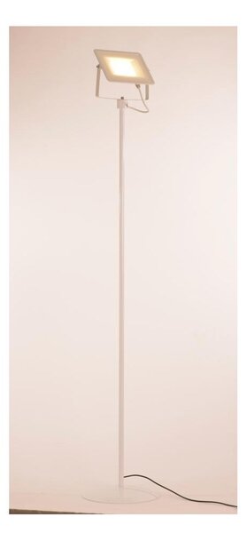 PRATICA LAMPADA DA TERRA LED 30W IN METALLO NERO O BIANCO ECONOMICA