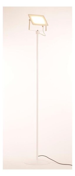PRATICA LAMPADA DA TERRA LED 50W 4000 LUMEN IN METALLO NERO O BIANCO ECONOMICA