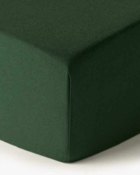 Lenzuolo con angoli boxspring in flanella Biba