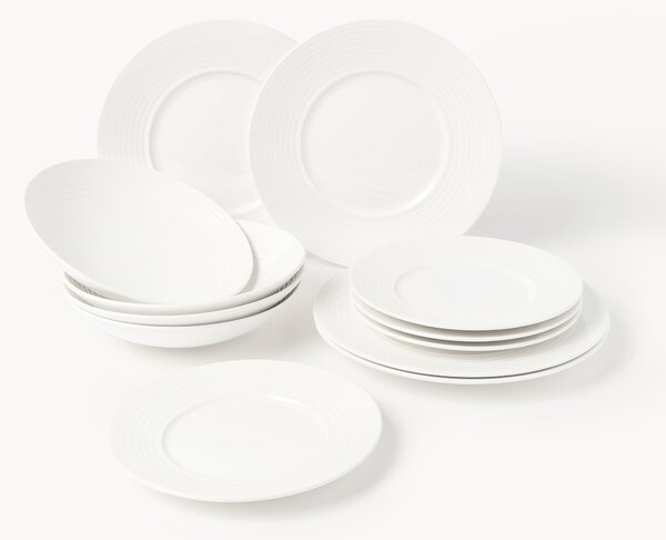 Servizio di piatti Juliette, 4 persone, set da 12