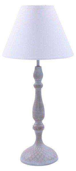 Lampada in metallo grigio, Ø23H51 cm