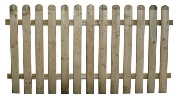Staccionata in legno 180x100 da giardino recinto