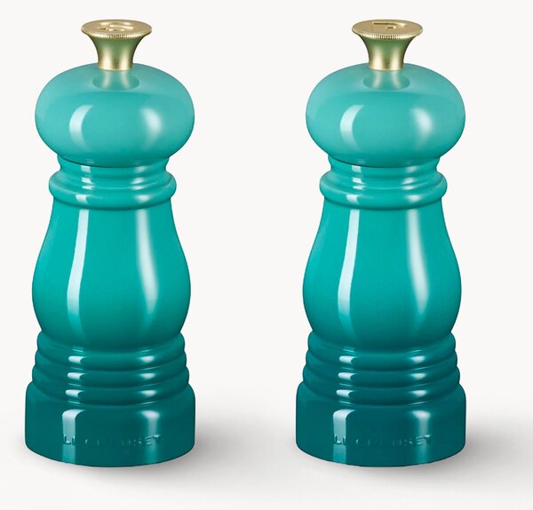 Set saliera e pepiera con macinino in ceramica Creuset, 2 pz