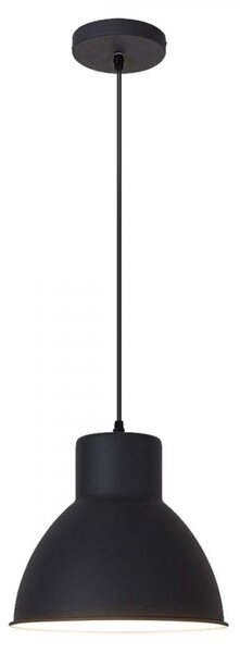 Rabalux 2578 Lampada a sospensione 1 spot Derek, E27, antracite, rotonda, industriale, ø275mm