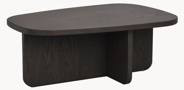 Tavolino ovale in legno Billings