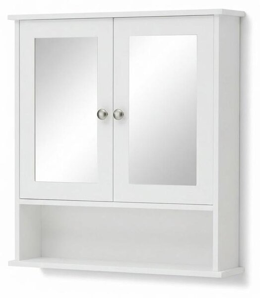 Toiletta Camera Specchio Tavolo Trucco Mobile Make Up 80x33x140 cm.Colore:bianco