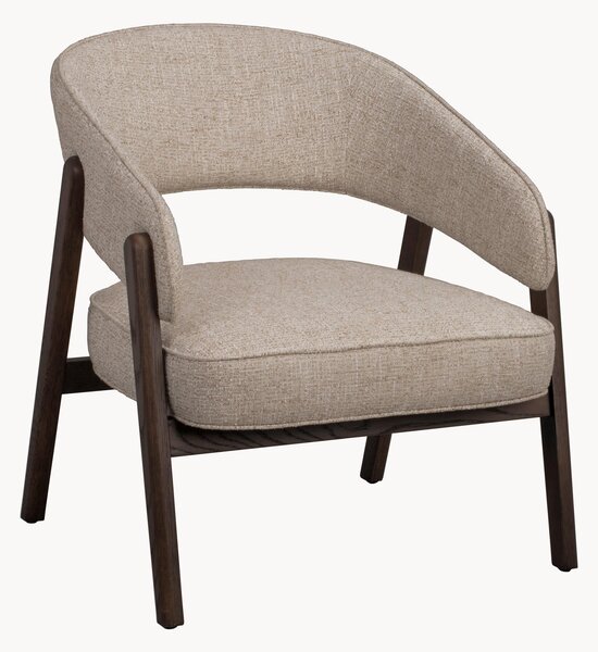 Poltrona lounge imbottita Barnaby