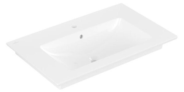 Villeroy & Boch Venticello lavabo armoire, 1 trou pour robinet, avec trop-plein, 800x500mm, 41048LR1, 41048LR1