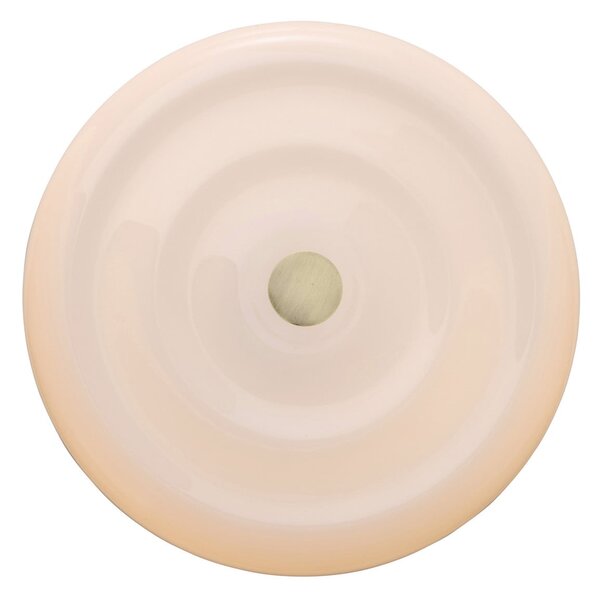 Plafoniera Halo Design, WAVE, dimmerabile, Bianco, Soggiorno, Vetro, Design