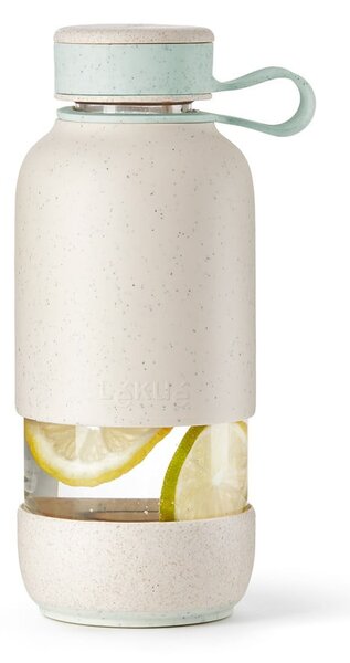 Bottiglia bottiglia da viaggio color crema in vetro 500 ml To Go Organic – Lékué