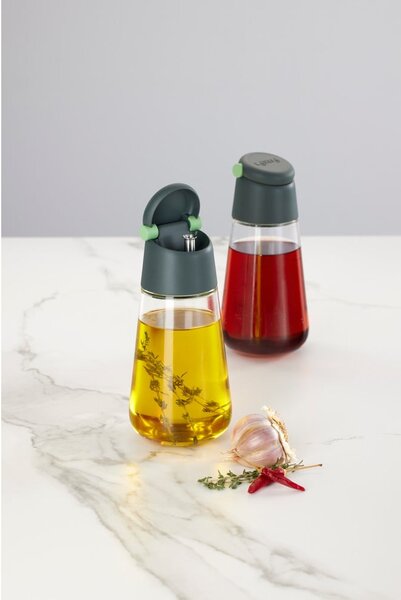 Set di bottiglie per olio e aceto 2 pz – Lékué