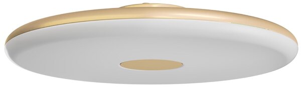 OSMONT ZET60518 ZETA 2 FP Plafona/applique in plastica, Golden Beach / Bianco, grado di protezione IP40, 4000 K, LED da 38 W