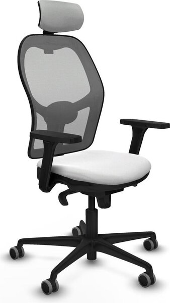 Sedia da ufficio con poggiatesta Piqueras y Crespo 3D036G2 Bianco