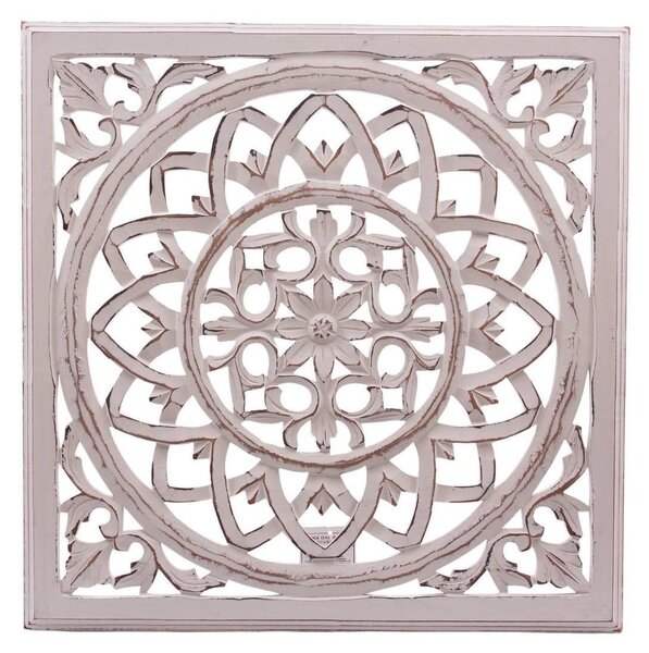 Pannello decorativo in mdf intagliato, 60X60 cm