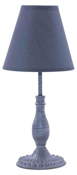 Lampada in metallo grigio, Ø16H36 cm (kit da 3)