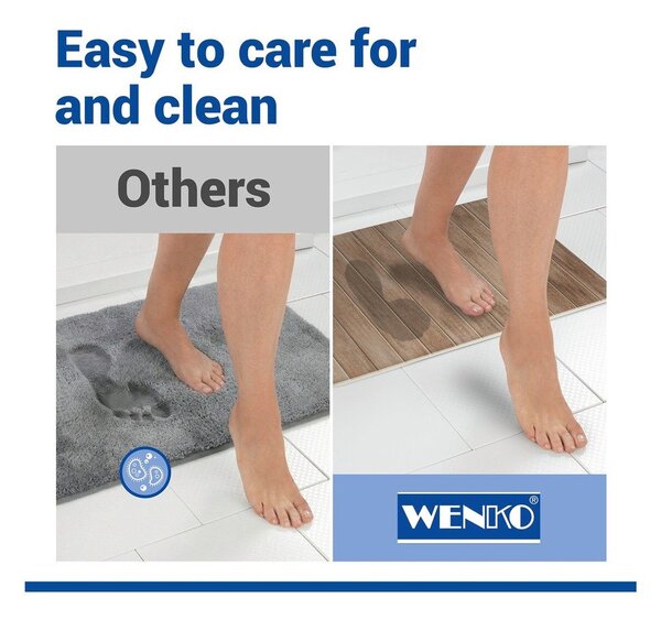 Tappetino per il bagno colore naturale scuro in diatomite 39x60 cm Argiri – Wenko