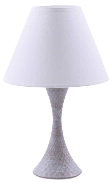 Lampada in metallo grigio, Ø23H38 cm