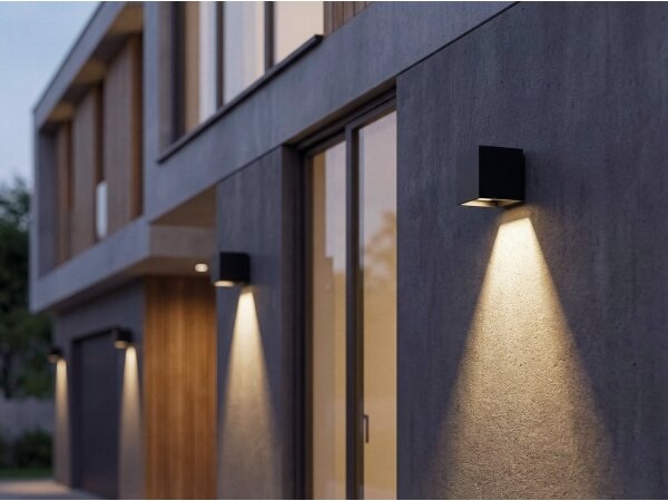 Kanlux 28996-LED Applique solare REKA LED/3W/230V 3000/4000/6500K IP65 nero