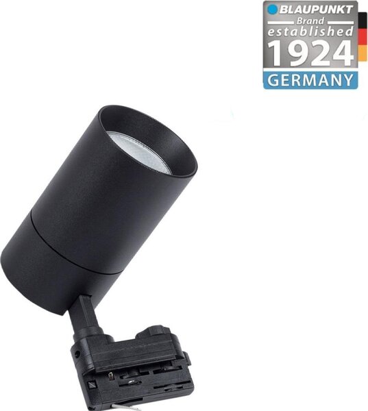 BLAUPUNKT Plafoniera LED 30W - Lampada da soffitto 3000-5700K - Fareto monofase con selettore di colore - Dimmerabile, elevato indice di resa cromatica (> 90) - Nero
