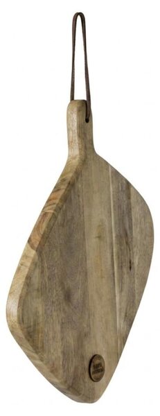 Tagliere rettangolare in mango naturale, 56x48x2 cm